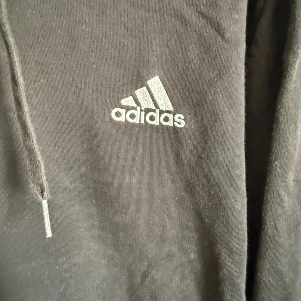 Men’s M Black Adidas Athletic/Casual Long Sleeve Hoodie